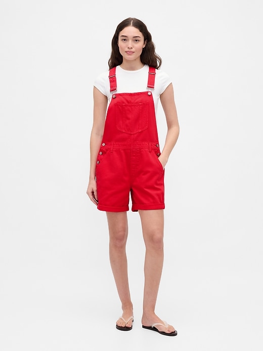 Image number 2 showing, UltraSoft Denim Shortalls