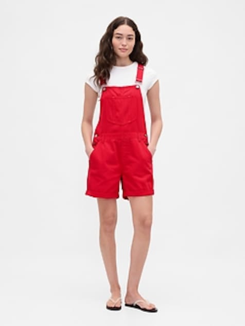 UltraSoft Denim Shortalls