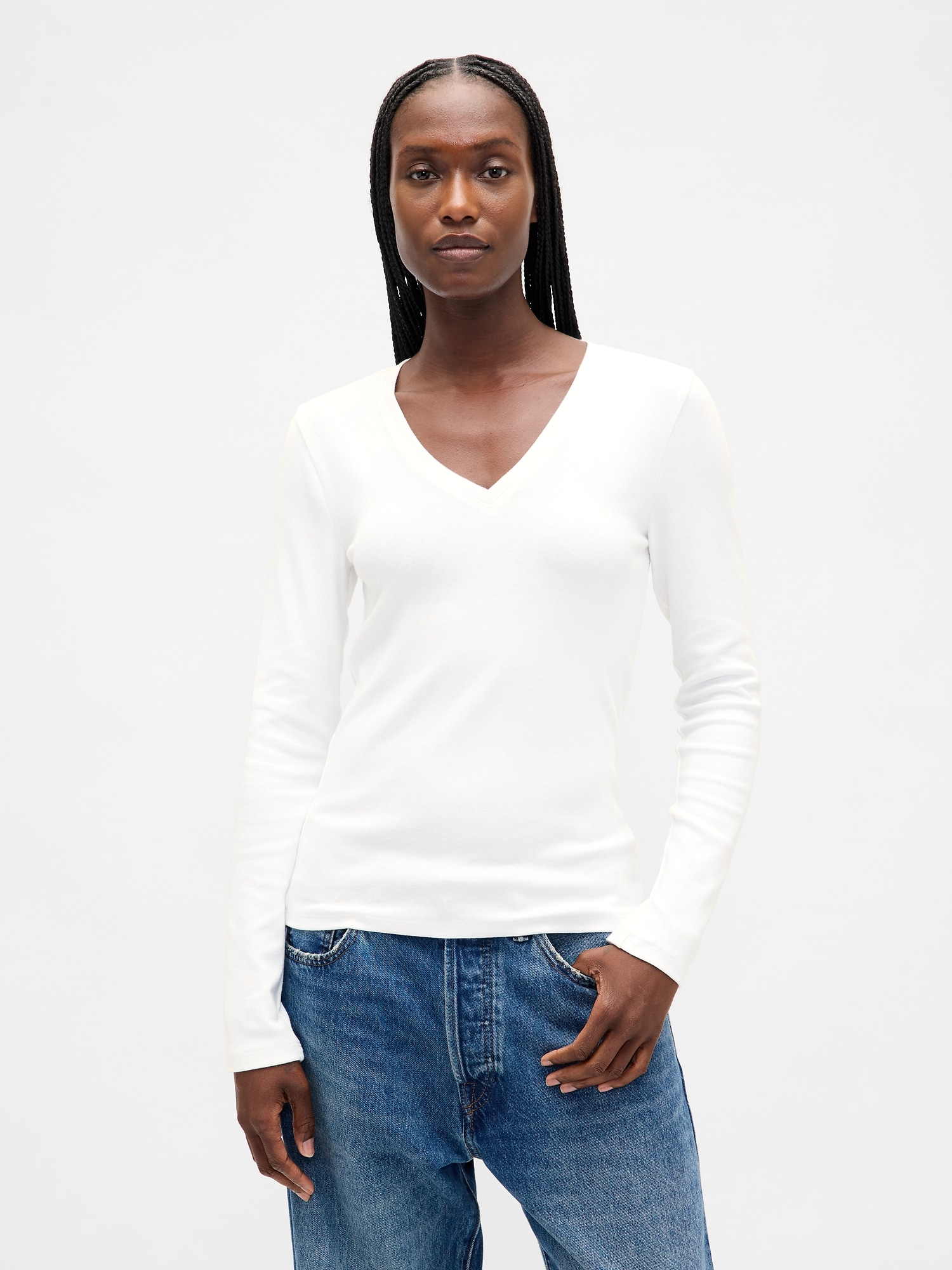Modern V-Neck T-Shirt