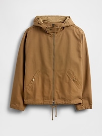 Canvas Hooded Jacket