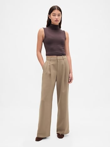 365 High Rise Pleated Trousers