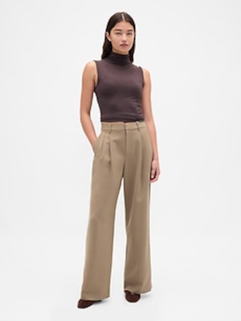 365 High Rise Pleated Trousers