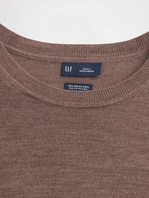 Image number 4 showing, Merino Crewneck Sweater