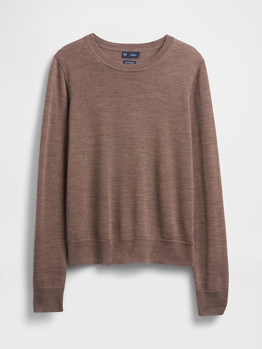 Image number 5 showing, Merino Crewneck Sweater