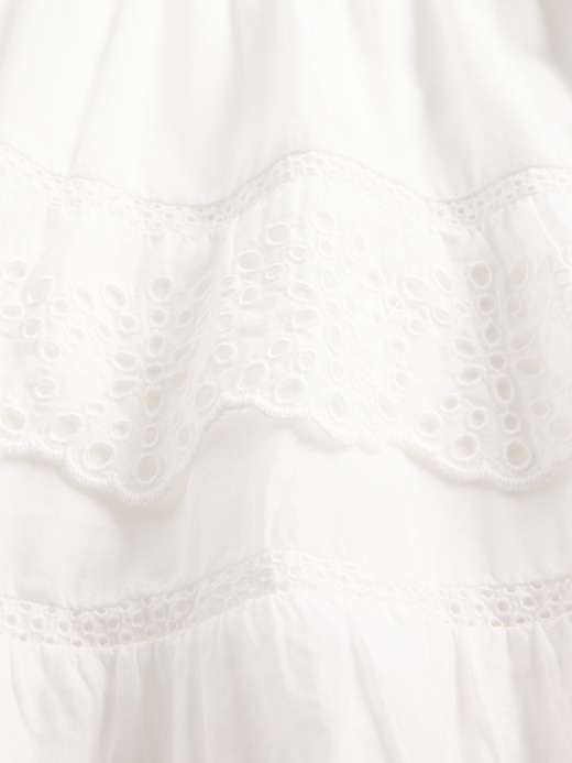 Image number 4 showing, Eyelet Ruffle Mini Skort