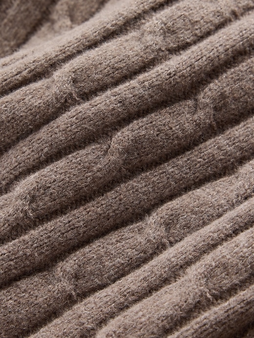 Image number 4 showing, CashSoft Oversized Cable-Knit Sweater