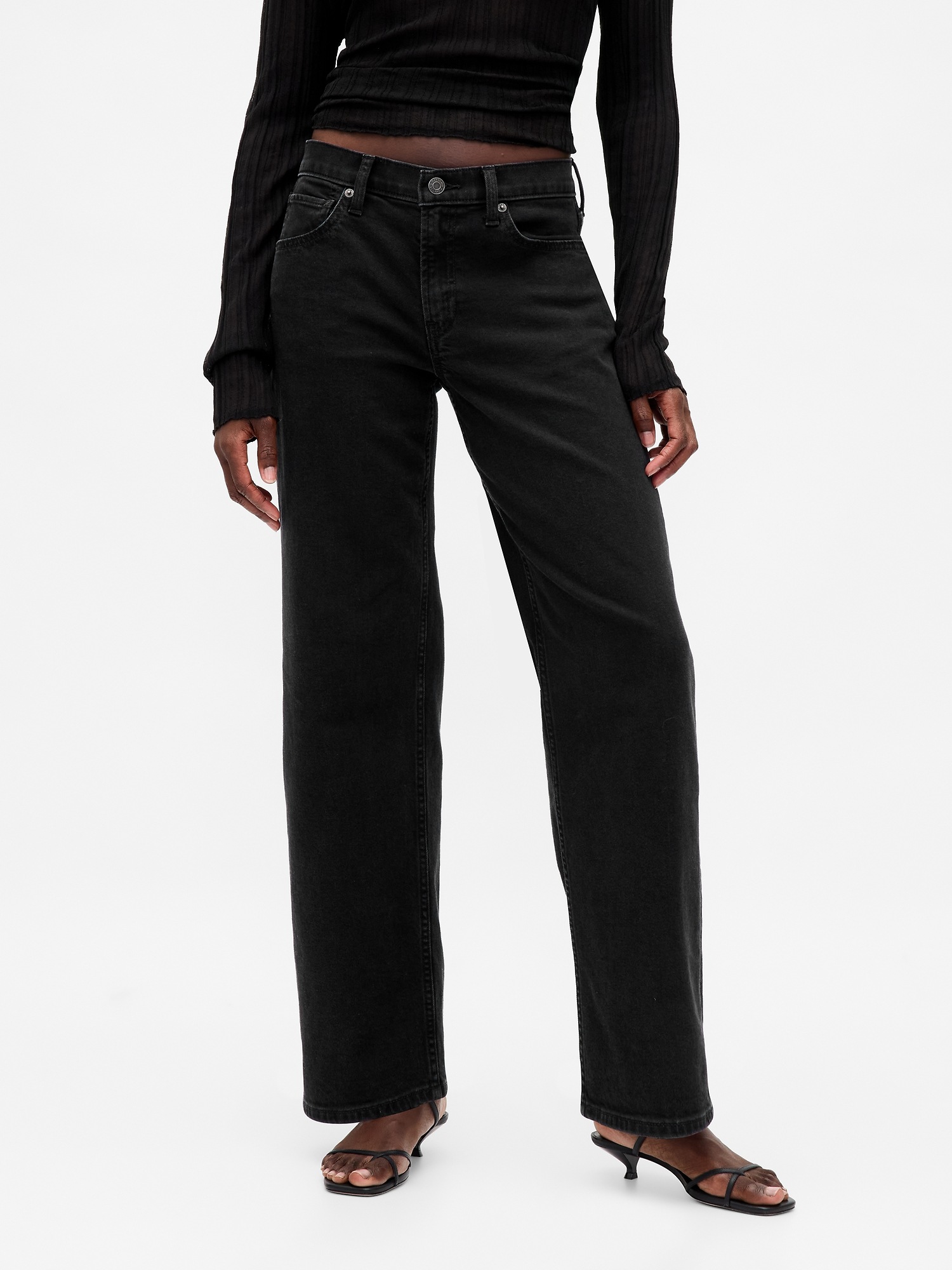 Женские джинсы Gap Low Rise '90s Loose Jeans — фото 2