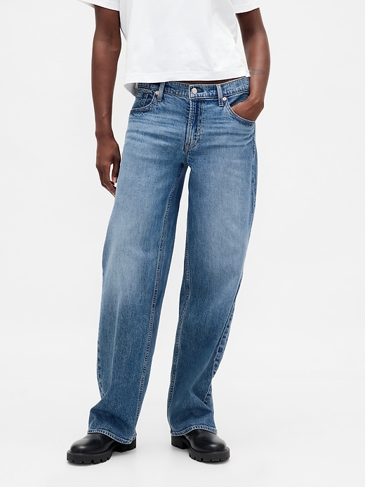 Image number 2 showing, Low Rise '90s Loose Jeans