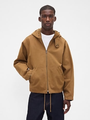 Canvas Hooded Jacket