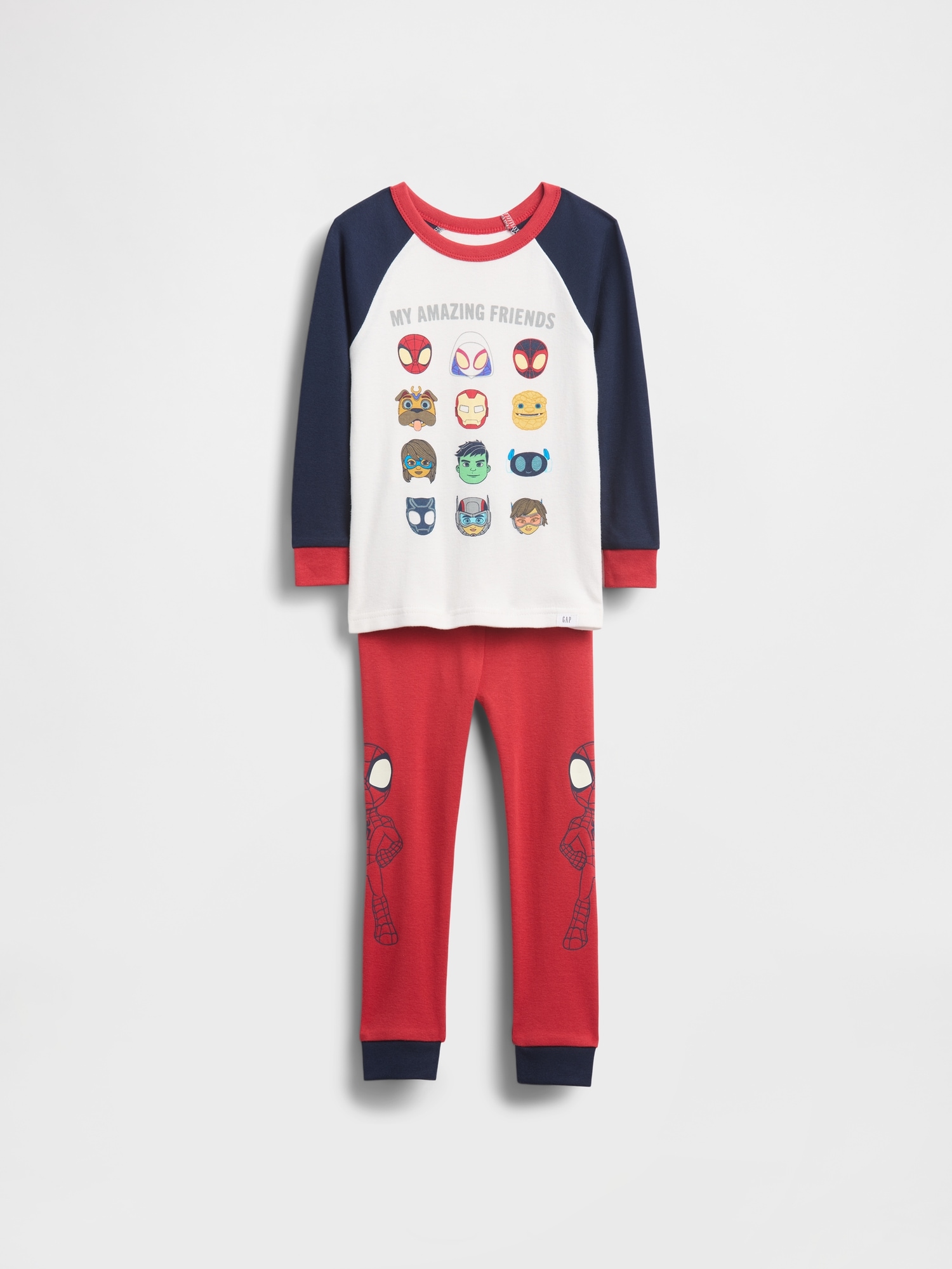 Baby & Toddler Marvel Organic Brushed Cotton PJ Set