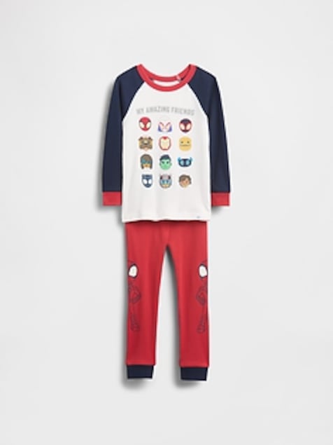 Baby & Toddler Marvel Organic Brushed Cotton PJ Set