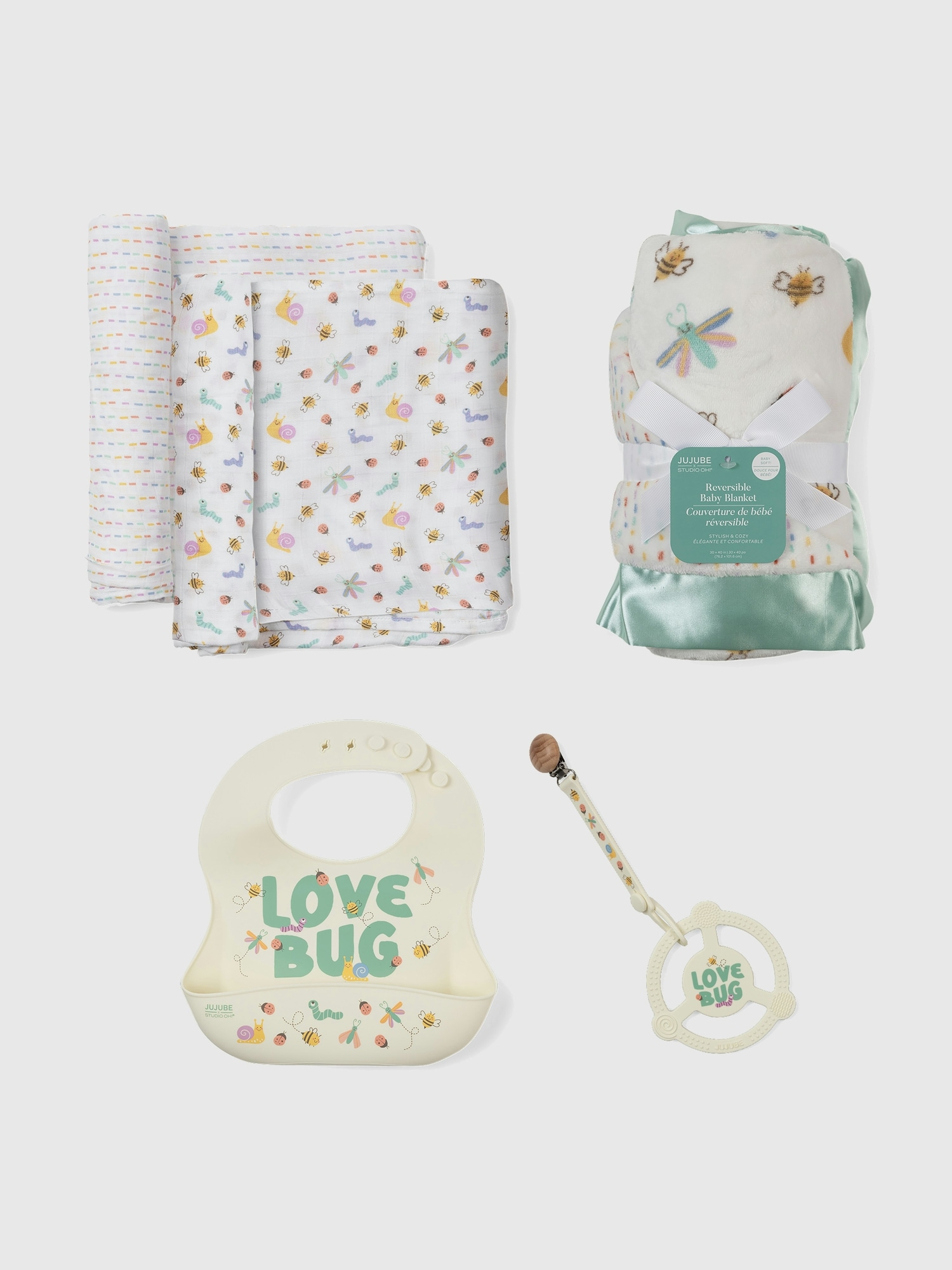 JuJuBe Everyday Baby Basics Bundle - Multi