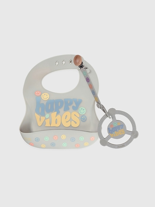 View large product image 1 of 1. JuJuBe Bib and Teether Baby Bundle