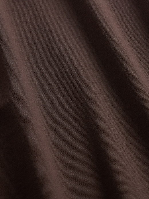 Image number 4 showing, Organic Cotton VintageSoft Heavyweight Crop T-Shirt