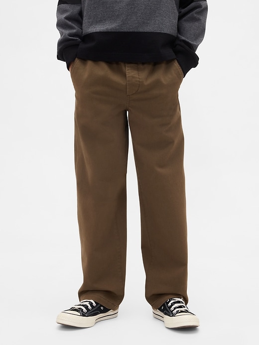 Image number 3 showing, Kids Uniform Relaxed Easy Khakis