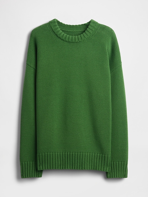 Image number 5 showing, 100% Cotton Oversized Sweater