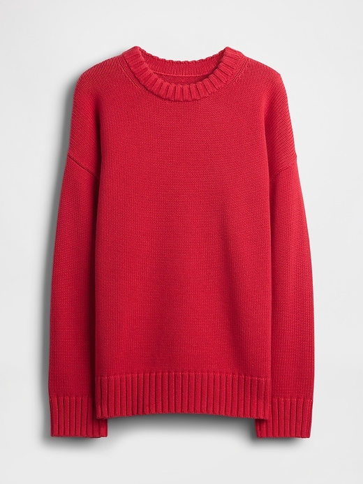 Image number 5 showing, 100% Cotton Oversized Sweater