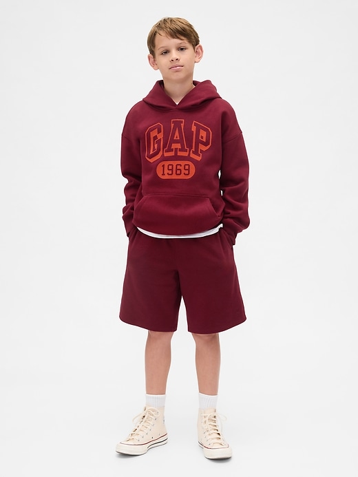 Image number 1 showing, Kids 8.5" VintageSoft Baggy Sweat Shorts