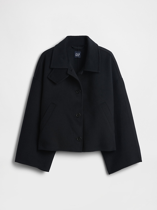 Image number 5 showing, Wool-Blend Swing Jacket