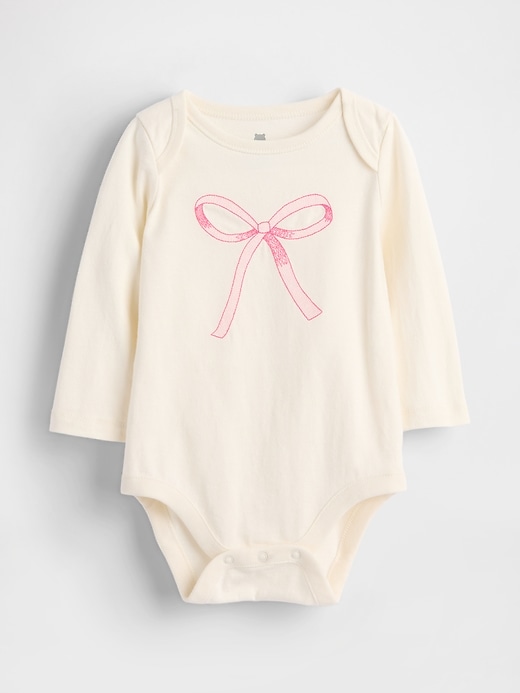Image number 1 showing, Baby First Favorites Organic Cotton Graphic Bodysuit
