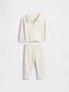 Baby Softspun Waffle Outfit Set