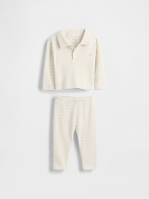 Baby Softspun Waffle Outfit Set