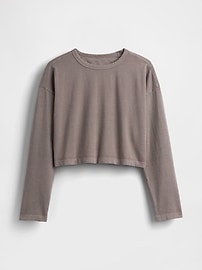 Organic Cotton VintageSoft Heavyweight Crop T-Shirt
