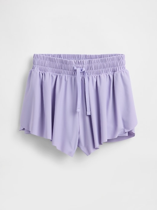 Image number 2 showing, Kids Butterfly-Hem Run Shorts