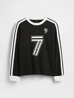 Kids Soccer Jersey Logo T-Shirt