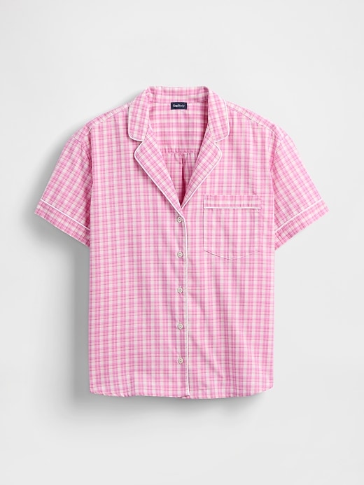 Image number 1 showing, Poplin PJ Shirt