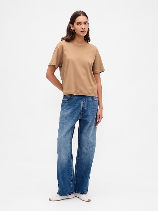 Image number 2 showing, Supima® Cotton Relaxed T-Shirt
