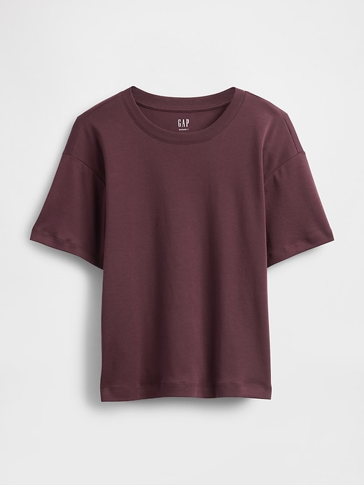 Image number 4 showing, Supima® Cotton Relaxed T-Shirt