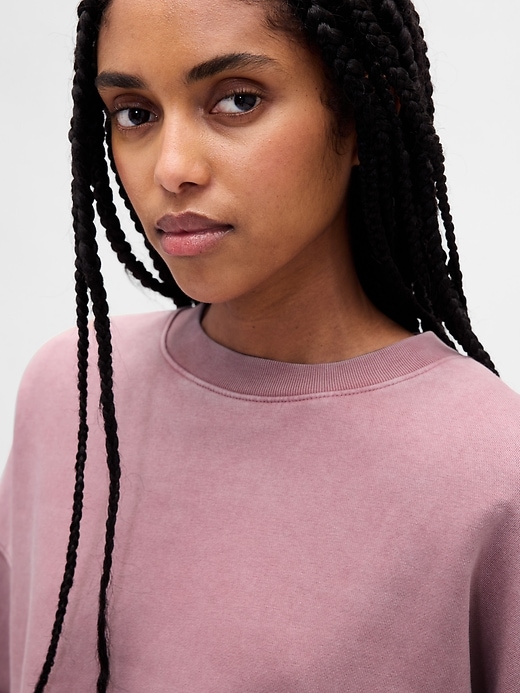 Image number 4 showing, VintageSoft Wedge Crewneck Sweatshirt