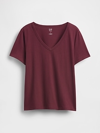 Tシャツ・カットソー GERICO VIRGIN WOOL T-SHIRT Organic Cotton V-Neck Tee - Modern Fit for Everyday Wear