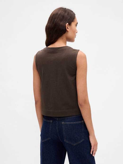 Image number 3 showing, Heavyweight Organic Cotton Shell Tank Top