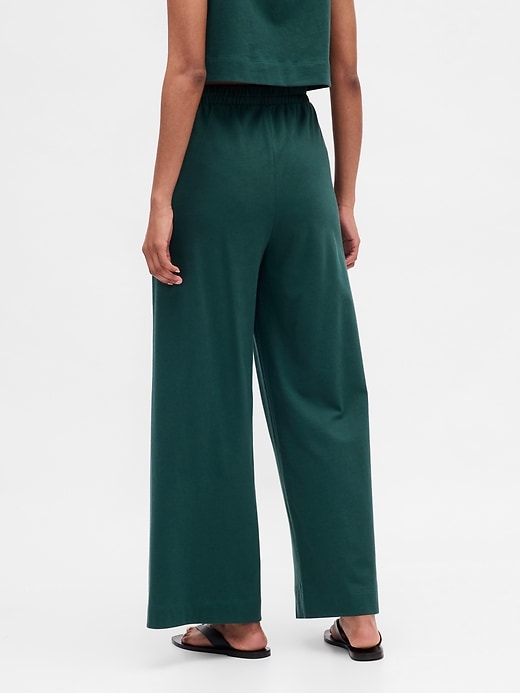 Image number 4 showing, Heavyweight Organic Cotton Wide-Leg Pants