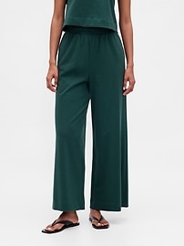 Heavyweight Organic Cotton Wide-Leg Pants
