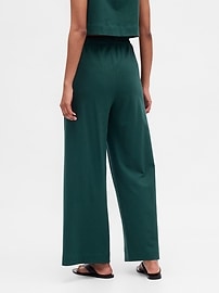 Heavyweight Organic Cotton Wide-Leg Pants