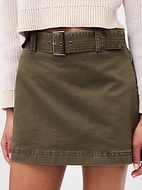 Belted Mini Skort