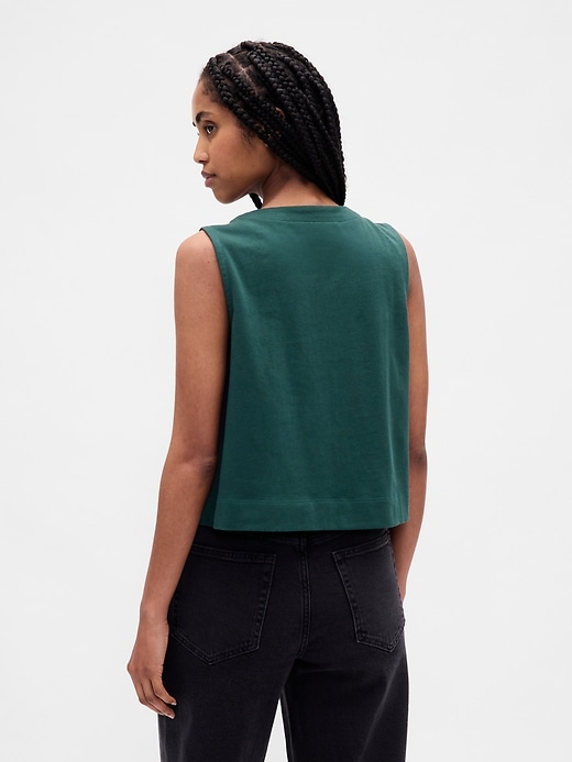 Image number 3 showing, Heavyweight Organic Cotton Shell Tank Top