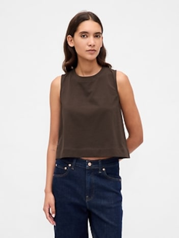 Heavyweight Organic Cotton Shell Tank Top