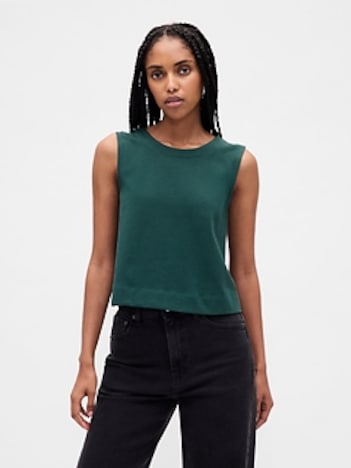 Heavyweight Organic Cotton Shell Tank Top