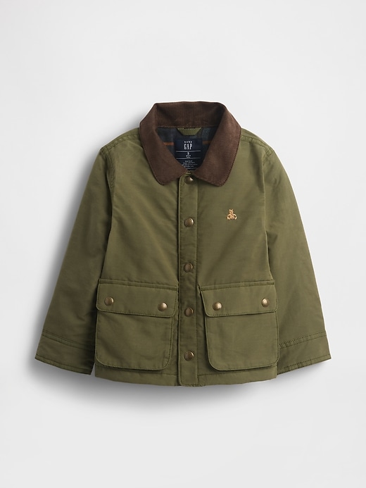 Image number 1 showing, Baby & Toddler Waxed Jacket