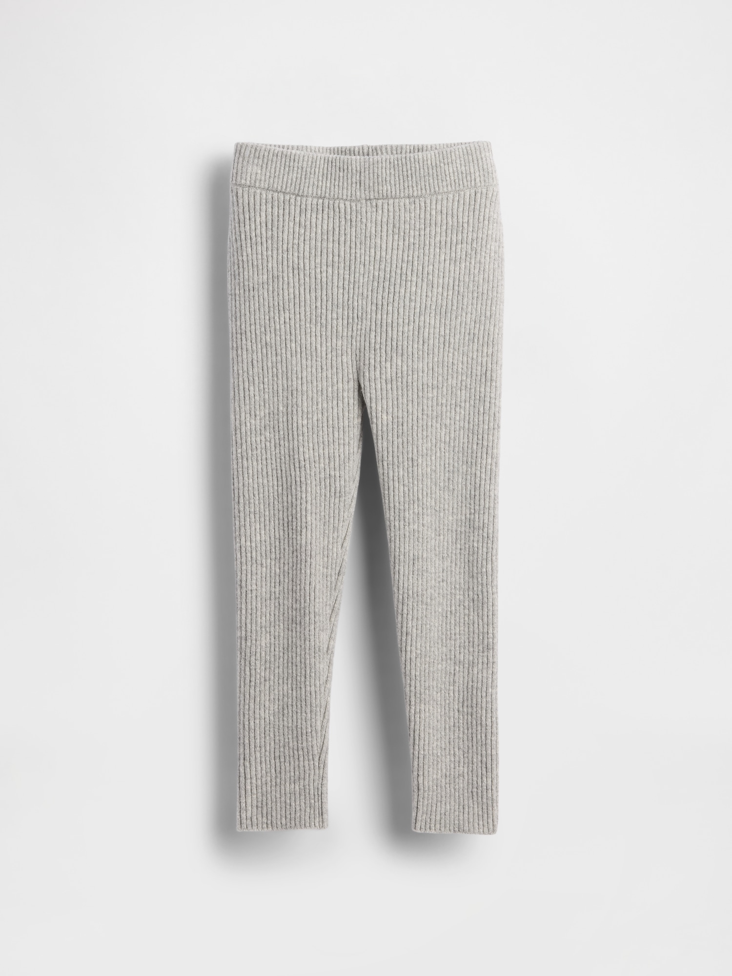 Baby & Toddler CashSoft Rib Leggings - Light Heather Grey