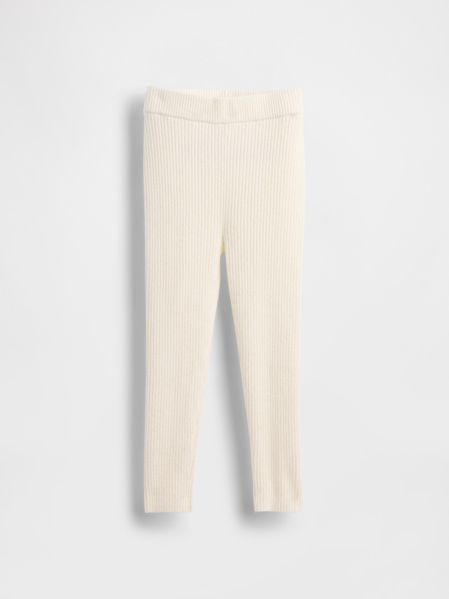 Baby & Toddler CashSoft Rib Leggings - Ivory Frost