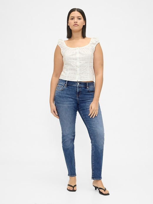 Image number 5 showing, Low Rise True Skinny Jeans