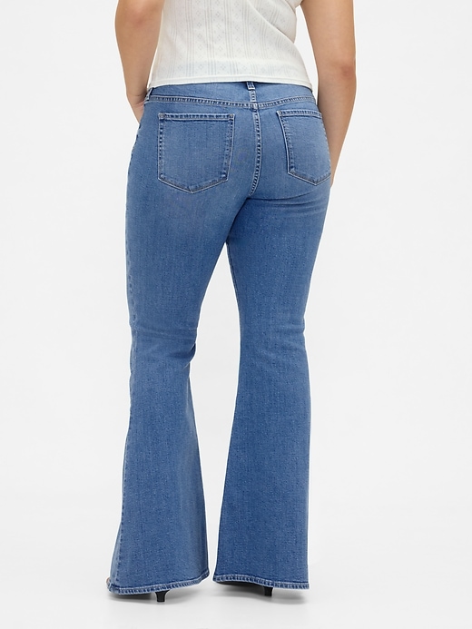 Image number 6 showing, Low Rise Flare Jeans
