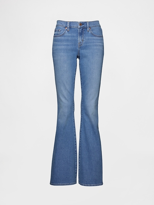 Image number 7 showing, Low Rise Flare Jeans
