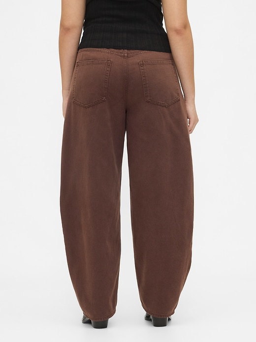 Image number 6 showing, High Rise UltraSoft Crossover Barrel Jeans