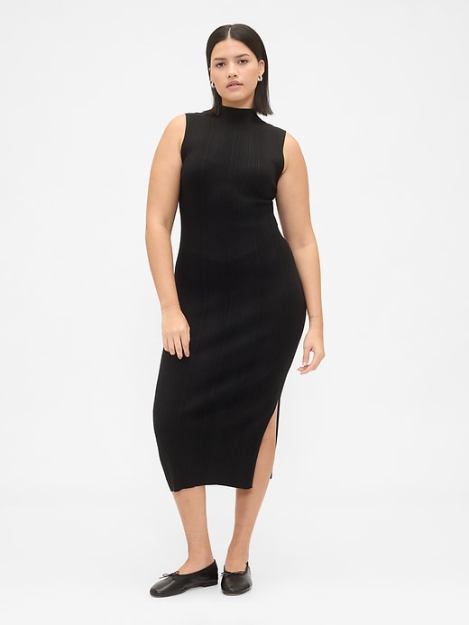 Image number 5 showing, Rib Midi Sweater Dress